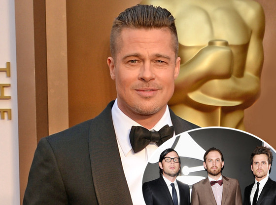 Brad Pitt, Kings of Leon Brad Pitt, Kings of Leon